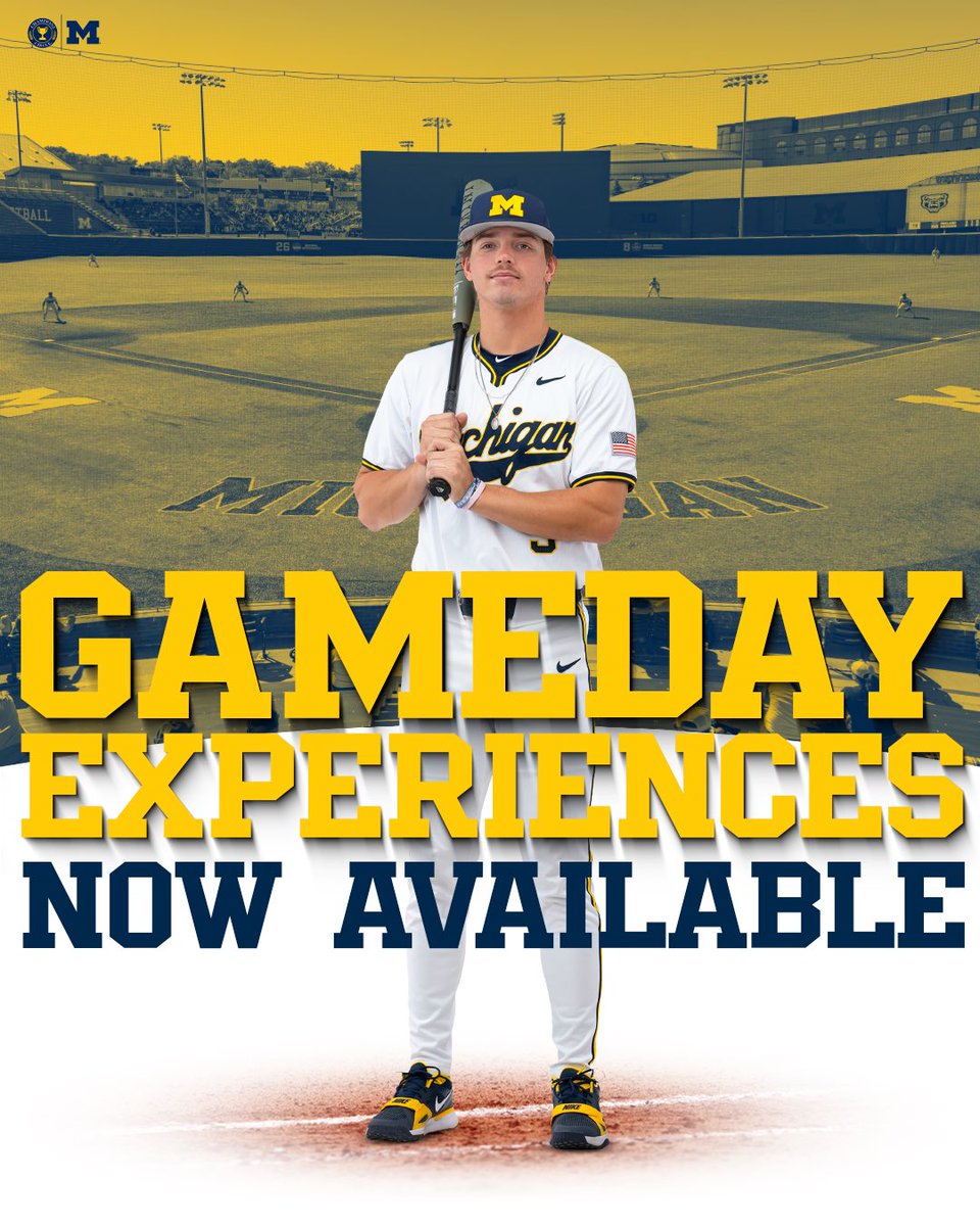 Michigan Baseball Fan Experience Now Available. <a href="/umichbaseball/">Michigan Baseball</a> <a href="/ChampCircleUofM/">Champions Circle</a> 

championscircleuofm.com/baseball-gamed…