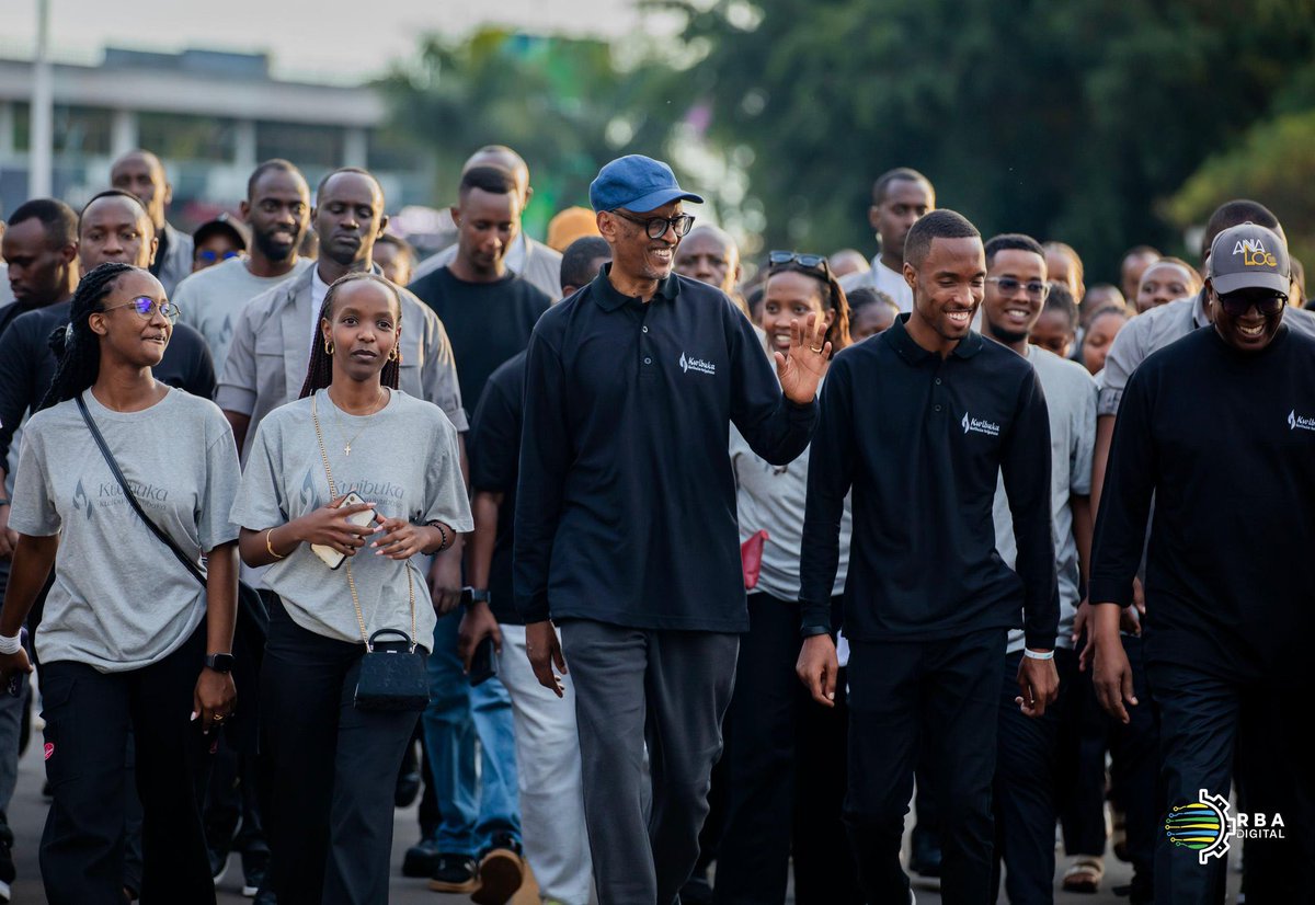 Fiona_Kamikazi's tweet image. The Walk to Remember is not just a tribute to the past. It is a celebration of courage and a declaration of hope.

Led by Afande PK, thousands of young Rwandans walk together, honouring survivors and carrying forward a promise. A promise to build, to unite, to never forget. Step…