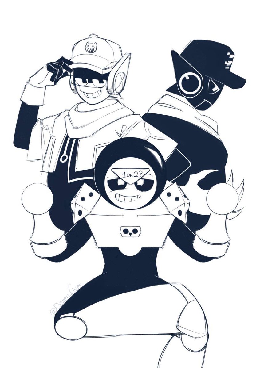 BrawlStars #larryandlawrie #Meeple