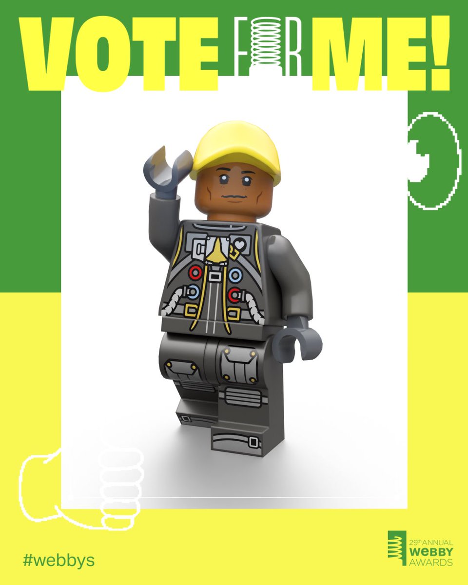 YELLOW (@yelloworg) on Twitter photo We're happy to share that our YELLOW x LEGO Build The Change short-"Incoming Message from Pharrell Williams"— has been nominated in two <a href="/TheWebbyAwards/">The Webby Awards</a> categories:
Corporate Social Responsibility +
Short Form
Voting is open through APRIL 17 on vote.webbyawards.com #webbys We're happy to share that our YELLOW x LEGO Build The Change short-"Incoming Message from Pharrell Williams"— has been nominated in two <a href="/TheWebbyAwards/">The Webby Awards</a> categories:
Corporate Social Responsibility +
Short Form
Voting is open through APRIL 17 on vote.webbyawards.com #webbys