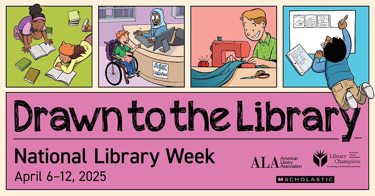 ElDoradoLibrary's tweet image. Happy National Library Week!

First celebrated in 1958, National Library Week is celebrates and highlights the valuable role libraries, librarians, and library workers play in transforming lives and strengthening communities. We look forward to continuing to add the community!