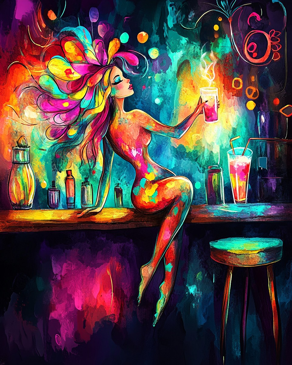 Good night fam  !!

💚🧡

Here is my latest artwork on <a href="/objktcom/">objkt.com</a> !
 
"Night show"

1 edition | 25 tez

Link 👇🏻