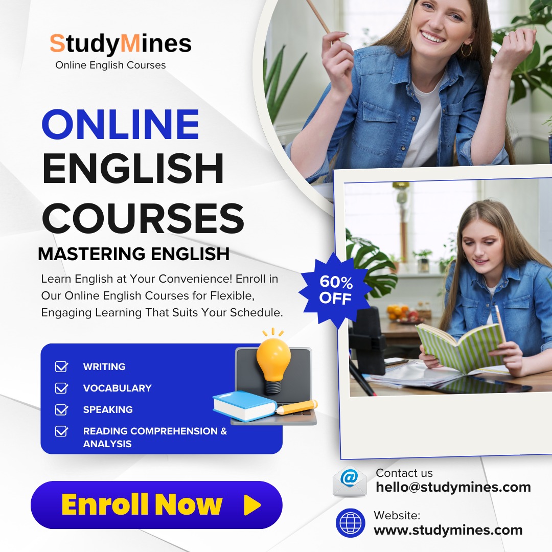 studymines_app's tweet photo. 🚨 Grammar glow-up incoming!
Snag our English course for 60% OFF and start speaking with confidence.
Let’s make learning fun (and affordable)! 🎉
✌️60% Special offer 
🚀 Visit now : https://t.co/uQaQ6t26FF
📧 hello@studymines.com

#EnglishMastery #OnlineLearning #FluentInEnglish https://t.co/hNGUPy8lV1