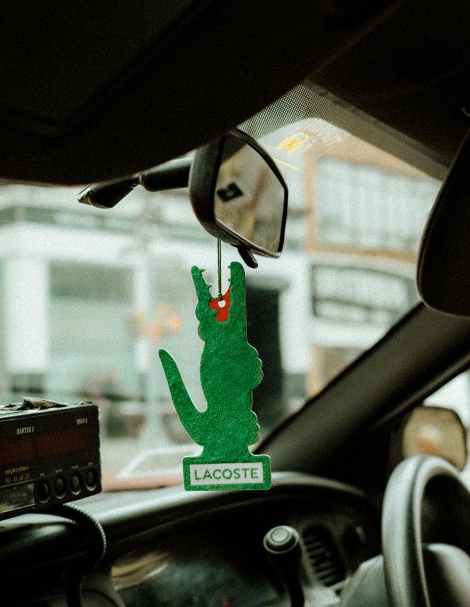 StreetFashion01's tweet image. Lacoste’s latest Campaign featuring an Authentic New York Taxi Driver (2025)