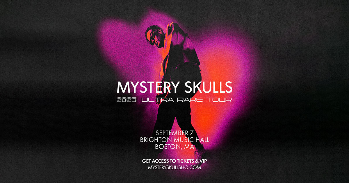 Brighton Music Hall presented by Citizens (@brighton_music) on Twitter photo NEW SHOW! 💀 <a href="/MysterySkulls/">Mystery Skulls</a>' Ultra Rare Tour hits Boston on September 7th!
🎟 On Sale | April 11 | 10am
More info here: bit.ly/43DYxXJ NEW SHOW! 💀 <a href="/MysterySkulls/">Mystery Skulls</a>' Ultra Rare Tour hits Boston on September 7th!
🎟 On Sale | April 11 | 10am
More info here: bit.ly/43DYxXJ