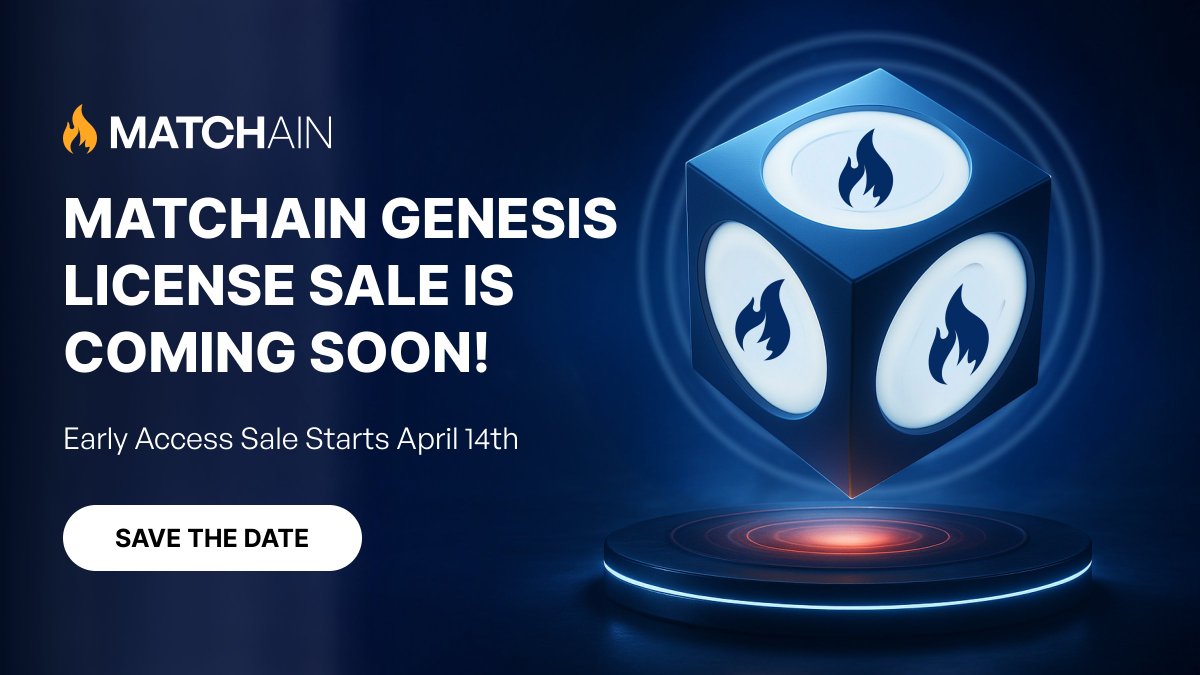 🧵 Matchain’s Genesis License Sale starts April 14.

This isn’t a collectible. It’s a license to participate, earn, and control your identity from day one.

Here’s why it matters 🟣👇
medium.com/@MATCHAIN/the-…