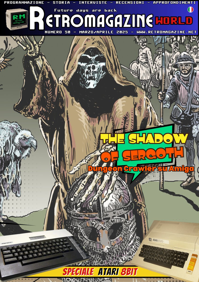 retromagazine.net/getrm.php?id=50
Il numero 50 è uscito! RetroMagazine World taglia il traguardo dei 50 numeri! 🥳
📥 Scaricalo subito, è gratuito!
 👉 retromagazine.net/getrm.php?id=50
Grazie a tutti i lettori che ci hanno seguito in questo viaggio nel tempo!