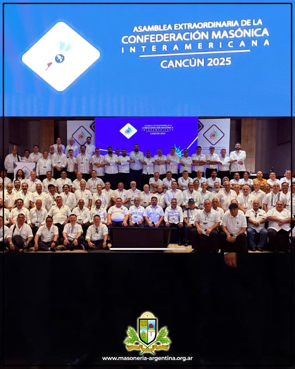 El Gran Maestre de la Masonería Argentina y presidente de la Sexta Zona de la CMI, Pablo Lázaro  participa de la Asamblea Extraordinaria de la CMI con presencia de todas las zonas, en la que se está trabajando en diversos temas de interés para el futuro de la Masonería