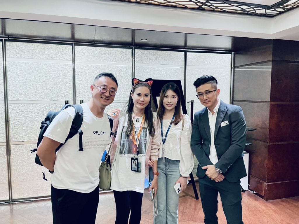 Shoutout to my big brother Dafu — truly grateful for making this incredible event happen. Respect! 🙌🔥<a href="/opdafu/">Dafu</a> <a href="/JenniferChengLo/">Jennifer Cheng Lo JenniferCheng.Eth.Sol.BTC.Moca</a> #Web3 #OP_CAT #MakeBTCGreatAgain