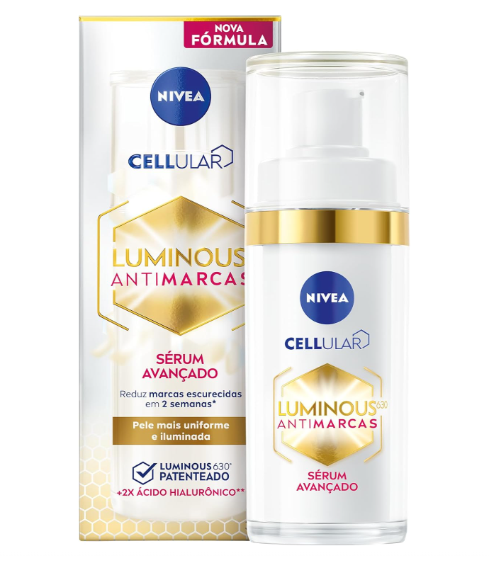 DeluOfertas's tweet photo. 📢Oferta do Dia Amazon😊
↪️NIVEA Sérum Facial Cellular Luminous 630 30ml🧴
💵Por R$ 67,00 / 💳em 2x R$ 33,50
🛒 https://t.co/In8My0wTo5
👍Fórmula leve e enriquecida c/ ácido hialurônico e vitamina E
#cupom #hialuronico #pele #oferta https://t.co/lDHAMCWn3d