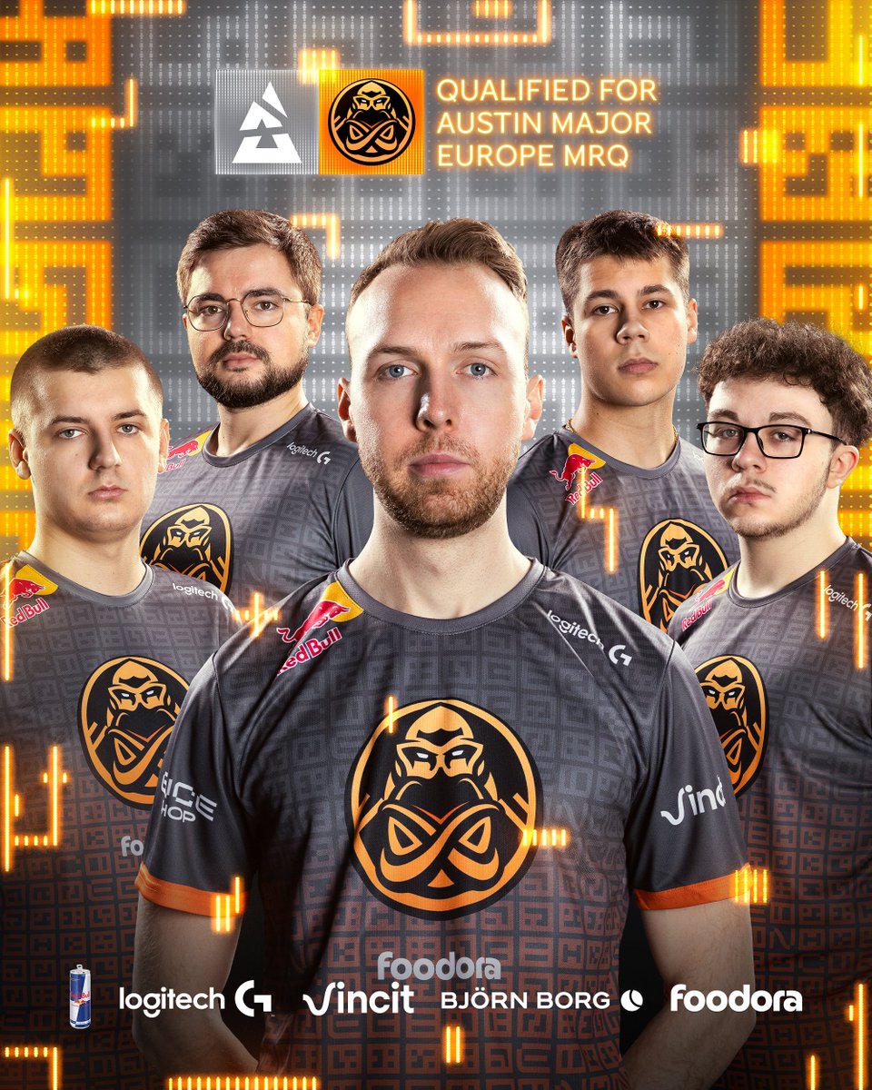 ENCE (@ence) on Twitter photo Locked in for the EU MRQ ✅
Time to pull off some ENCE Major magic
<a href="/gla1ve_cs/">Lukas Rossander</a>
<a href="/podicsgo/">podi</a>
<a href="/neityucsgo/">Neityu</a>
<a href="/XKacpersky/">xKacpersky</a>
<a href="/somedieyoungCS/">🇺🇦 Viktor Orudzhev 🇺🇦</a>
<a href="/enkay_J/">Niclas Krumhorn</a>
<a href="/sensguino/">Séns</a>
<a href="/cl_fisico/">Fisic0</a> Locked in for the EU MRQ ✅
Time to pull off some ENCE Major magic
<a href="/gla1ve_cs/">Lukas Rossander</a>
<a href="/podicsgo/">podi</a>
<a href="/neityucsgo/">Neityu</a>
<a href="/XKacpersky/">xKacpersky</a>
<a href="/somedieyoungCS/">🇺🇦 Viktor Orudzhev 🇺🇦</a>
<a href="/enkay_J/">Niclas Krumhorn</a>
<a href="/sensguino/">Séns</a>
<a href="/cl_fisico/">Fisic0</a>