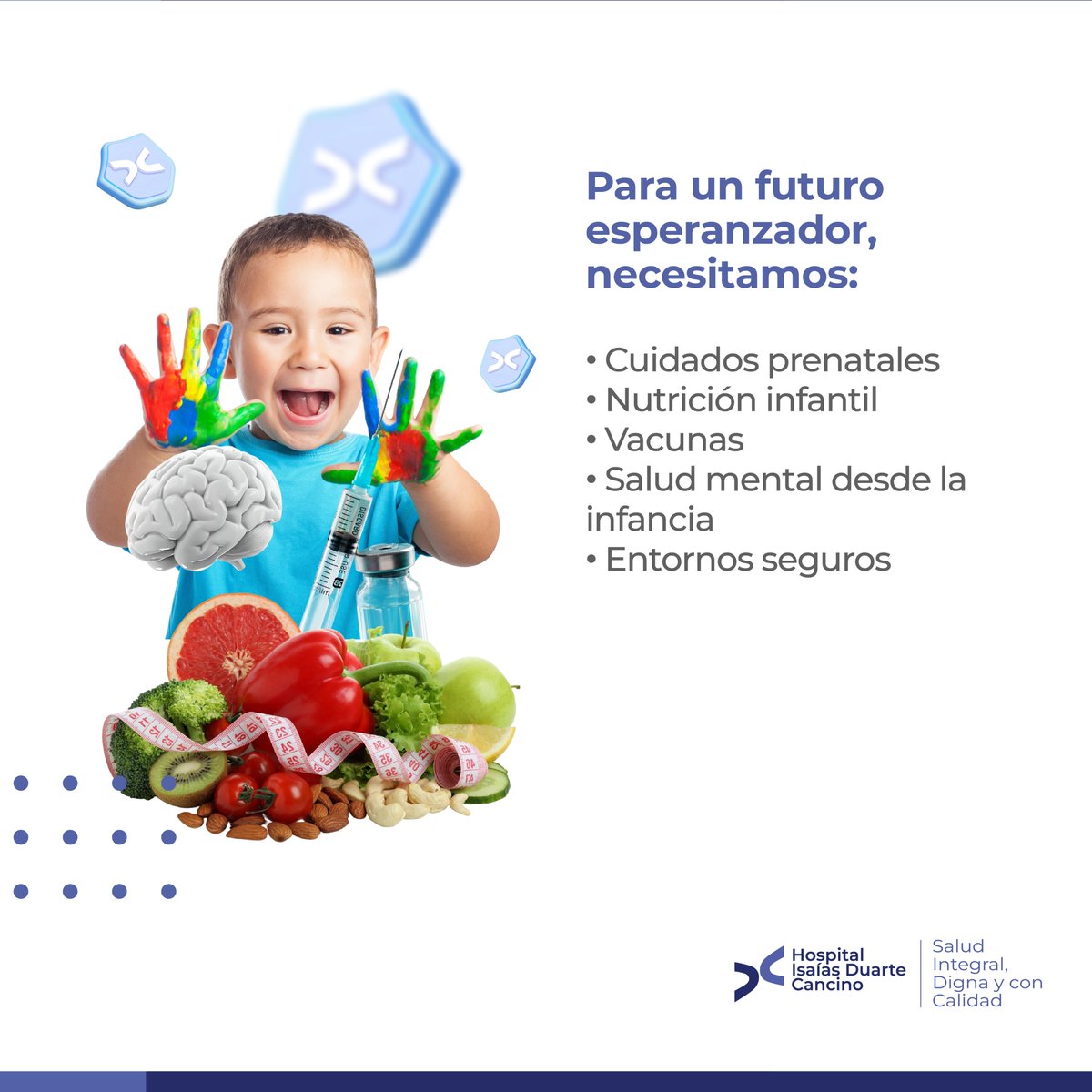 🌍✨ Comienzos saludables, futuros esperanzadores ✨🌍

Este 7 de abril, en el Día Mundial de la Salud, recordamos que el bienestar comienza desde los primeros días de vida. 🏥👶 La OMS nos invita a reflexionar sobre cómo garantizar un futuro más saludable para todos.
