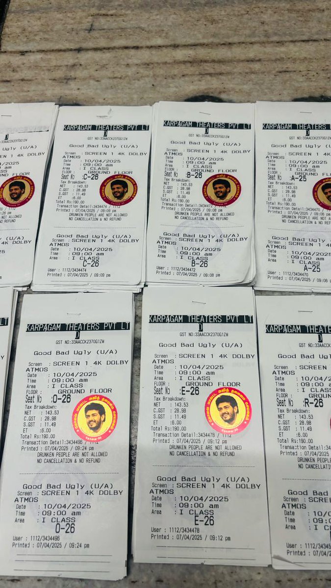ajithkumaran_'s tweet photo. Ganga theater tickets booking open on morning tomorrow 9.01 am
9944255435 https://t.co/OnNM5hOGAo