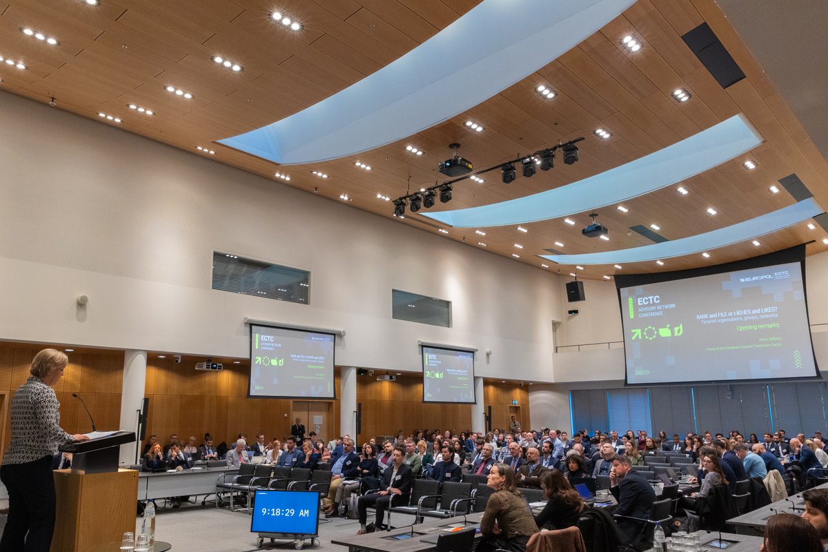 Europol's tweet image. Europol hosted the 6th annual conference of the European Counter Terrorism Centre (#ECTC) Advisory Network. 

Experts from academia, private sector &amp;amp; law enforcement gathered to examine the current state of terrorist organisations, and the influence they exert. #MakingEuropeSafer