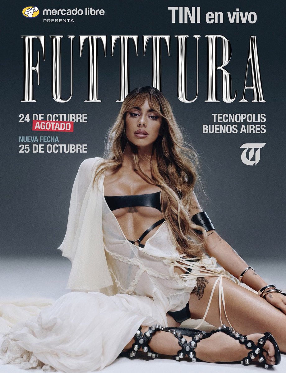 ELA TEM MUITA DEMANDA! TINI ESGOTOU seu PRÓPRIO festival, “FUTTTURA”, em 2 horas. Com a alta demanda, abriu uma SEGUNDA data que também esgotou em APENAS 46 MINUTOS.
