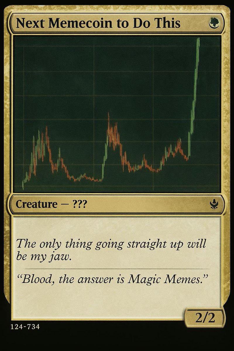 MagicMemeCards's tweet photo. We now have the ability to predict the future 🔮#charts #Economy #magicmemes #solana https://t.co/RBRCEMNFLY