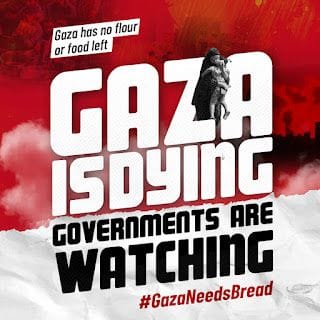 Gazze'de durum kritik! İnsanlar en temel gıda olan ekmeğe ulaşamıyor. Dünya bu çığlığa sessiz kalmamalı. #GazaNeedsBread