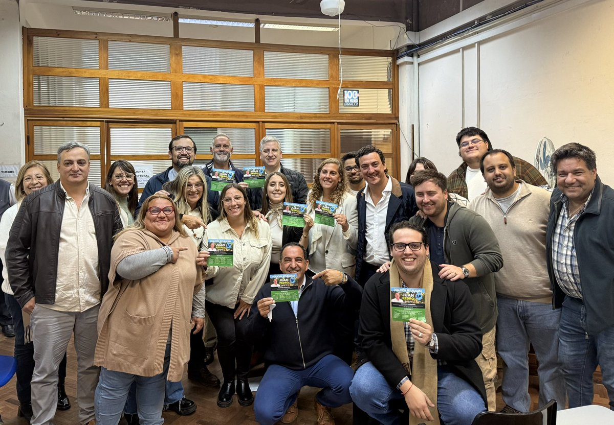 Presentamos nuestra Lista 1-F, con <a href="/jplopezuy/">Juan Pedro López 7️⃣1️⃣</a> como candidato a un segundo período como Alcalde del Municipio F 💪

🟢 Este 11 de mayo, en el Municipio F, votamos las LISTAS 1 + 1-F, votamos a <a href="/MartinLemaUy/">Martin Lema</a> como Intendente y a Juan Pedro López para siga transformando el Municipio.