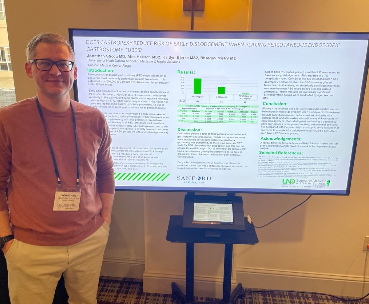 UND Surgery (@undsurgery) on Twitter photo Great presentations by <a href="/UNDSurgery/">UND Surgery</a> residents <a href="/Duncan__MD/">Anthony Duncan</a> & Jonathan Sticca at #SWSC25 Great presentations by <a href="/UNDSurgery/">UND Surgery</a> residents <a href="/Duncan__MD/">Anthony Duncan</a> & Jonathan Sticca at #SWSC25