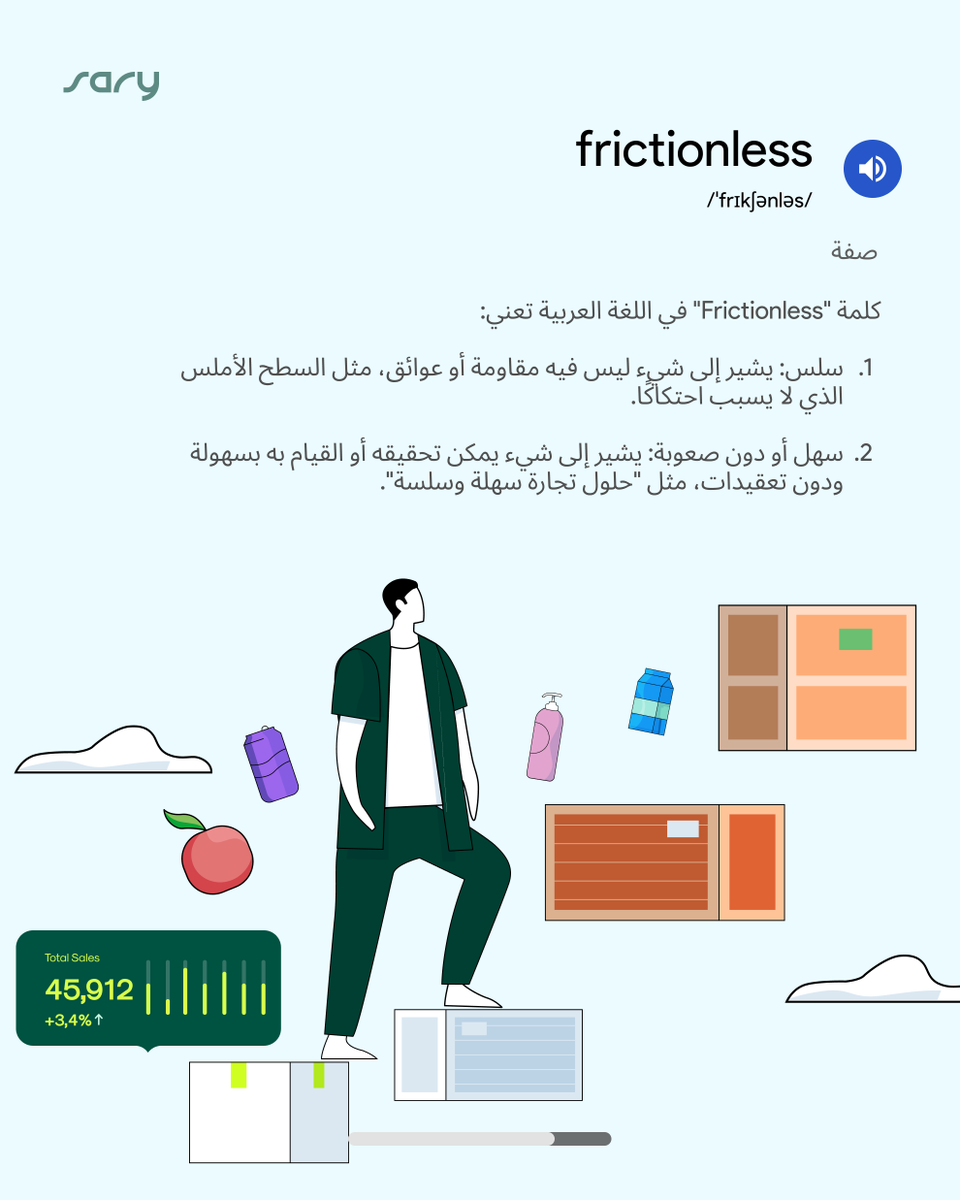 trysaryapp's tweet photo. هويتنا الجديدة 🥁
اليوم نكشف عن هويتنا الجديدة 🚀 رمز دايم يتطور، دايم يعيد تعريف نفسه، مرتكز على مفهومين أساسيين:
1- السلاسة (Frictionless): تخيل منظومة تعمل بتناغم تام وكل خطوة تكمّل اللي بعدها..  البائع، المشتري،  الممول، والخدمات اللوجستية ونقاط البيع  على منصة واحدة بدون حواجز أو حوسة و تعقيد.

2- منحنى النمو (S-Curve): النمو الحقيقي ما هو حالة ثابتة ولا خط مستقيم.. هو تحوّل تدريجي ومستمر وكل تذبذب هو نافذة ابتكار جديدة للشركات حتى تخلق منحنى نمو جديد للمستقبل