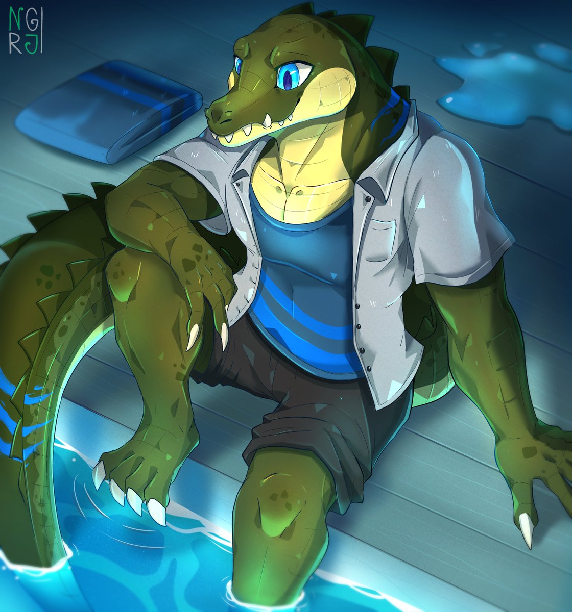 🌊Swimming day 🐊