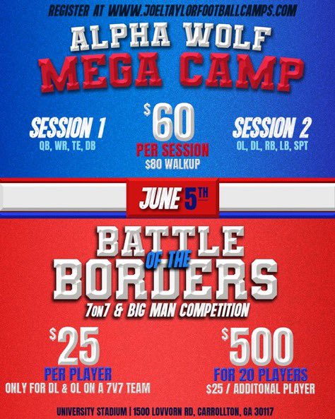 Come and COMPETE. June 5th, sign up today!