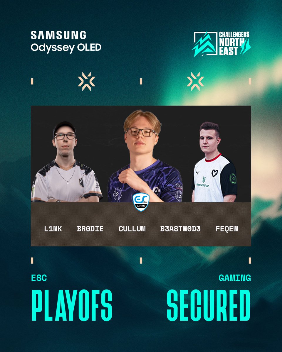 PLAYOFFS SECURED - ESC GAMING