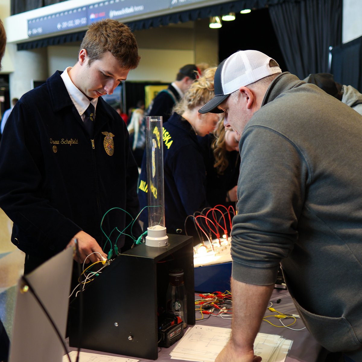 We had a blast connecting with the next generation of ag leaders at the Nebraska State FFA Convention! 

Thank you to everyone who stopped by the AKRS booth!

 #AKRSEquipment #NebraskaFFA #GrowingTheFuture
