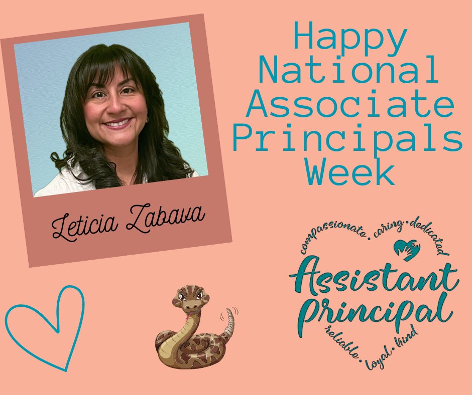 🎉 Let's take a moment to appreciate our amazing Associate Principal, Mrs. Zabava! Her dedication and leadership shape our school every day!! Thank you for all you do!! #AssociatePrincipalAppreciation #Leadership