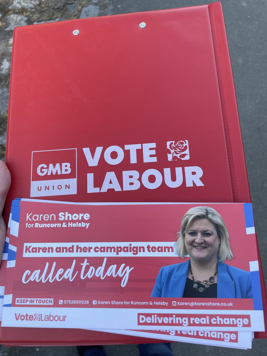 It was great to be out in Runcorn today helping our fantastic candidate Karen ahead of the by-election! 

Really enjoyed meeting some brilliant local members and canvassing in the sun - looking forward to coming back! #VoteLabour 🌹🗳️