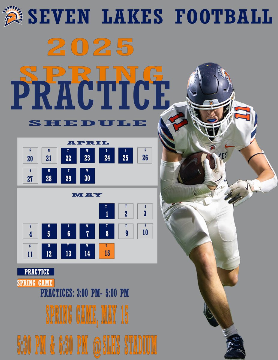 Seven Lakes Football (@7lhsfootball) on Twitter photo 
