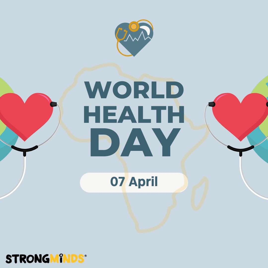 🌍 On #WorldHealthDay, remember: mental health is health.

At StrongMinds, we know that everyone deserves access to mental health care. This World Health Day, stand with us to make depression treatment accessible to all.

#MentalHealthMatters #HealthForAll #StrongMinds