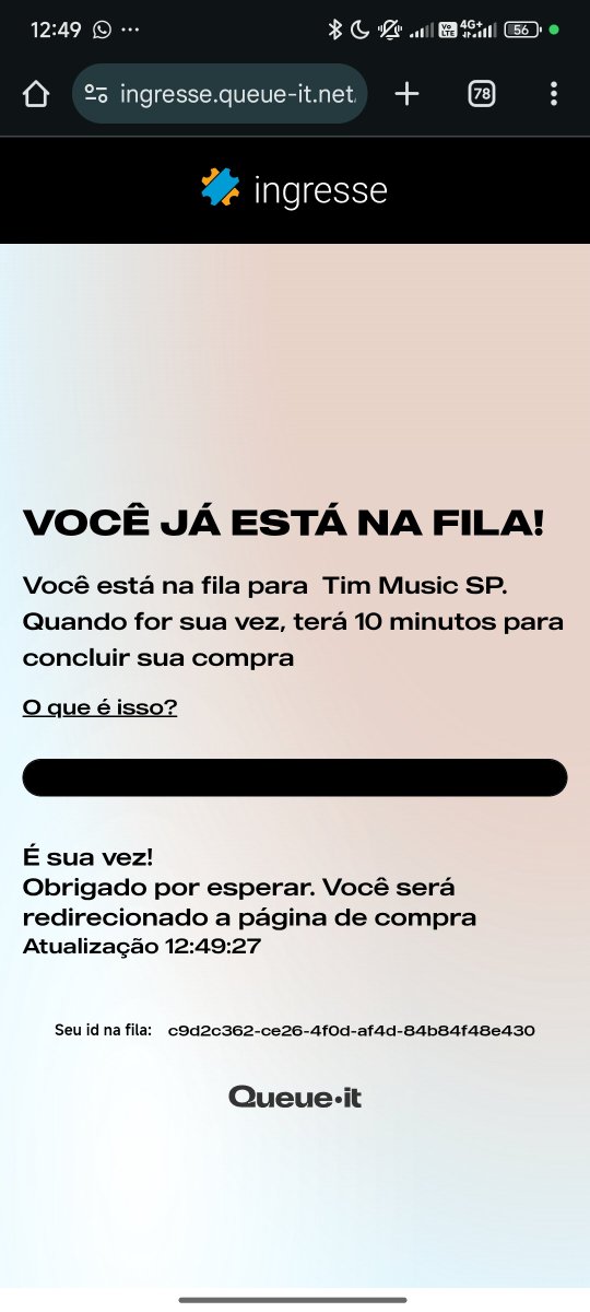 so_juu's tweet photo. @TIMBrasil Agora me fala?
Que prioridade é essa, passei 30min na fila e chegou minha vez a página some.
Isso é ter prioridade????
#timmusic25

Cadê o respeito com os clientes????? https://t.co/ntZD50LhkA