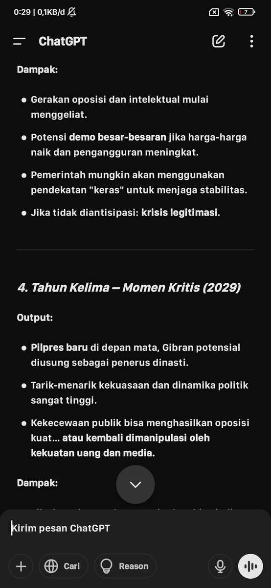 TiangAlittt's tweet photo. @tanyarlfes Sedikit analisis AI untuk beberapa tahun kedepan. Siap" aja https://t.co/6jby4FR6jq