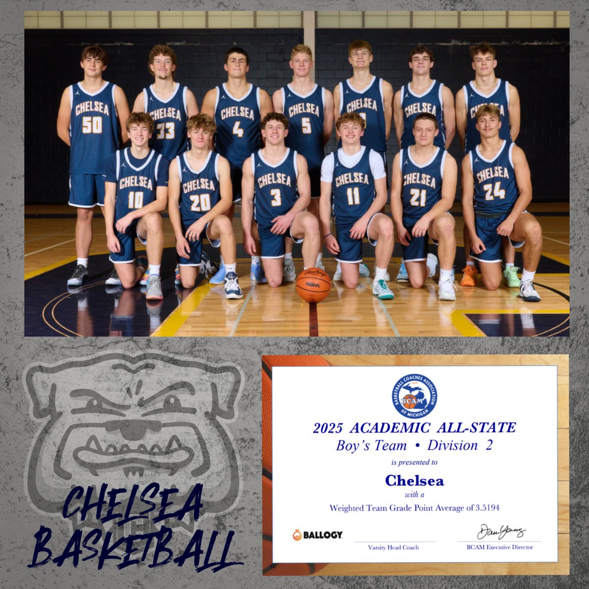 Dedicated on the court and in the classroom!
<a href="/ChelseaBulldogs/">Chelsea Athletics</a>