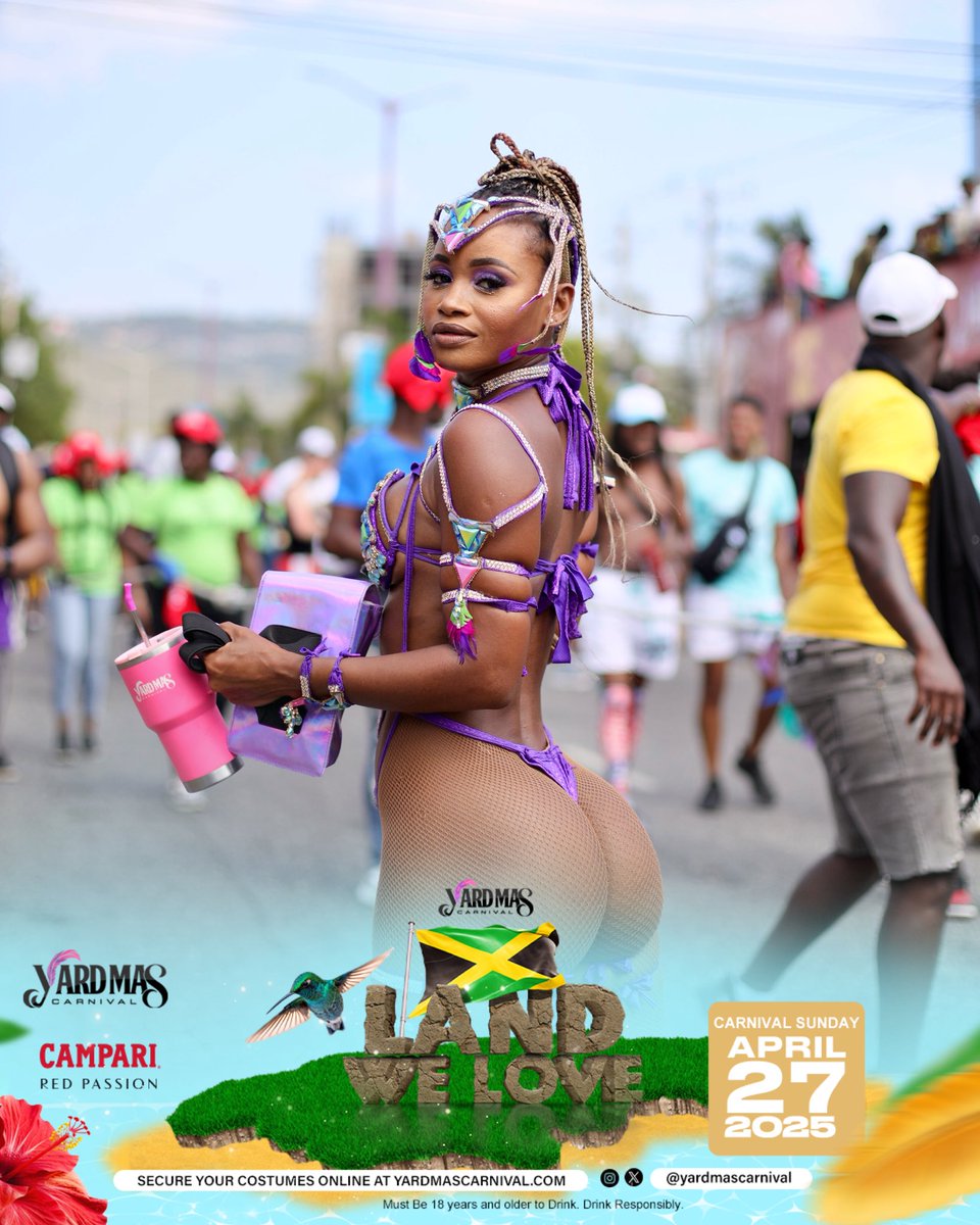 We nuh follow trend, we set it. 😉

Lock in your spot and get ready for an unforgettable road experience at Jamaica’s ultimate carnival! ✨

Don’t wait—register NOW at yardmascarnival.com! 🚨

#yardmas
#yardmas2025
#yardmascarnival
#YardMasLANDweLOVE