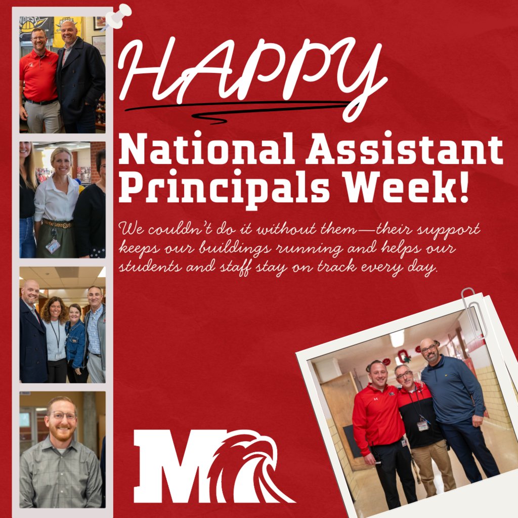 It's Assistant Principals Week, and we're celebrating the incredible leaders who support our students, staff, and families every day. We kicked things off early with a lunch to thank them for all the behind-the-scenes work that keeps our schools running strong.