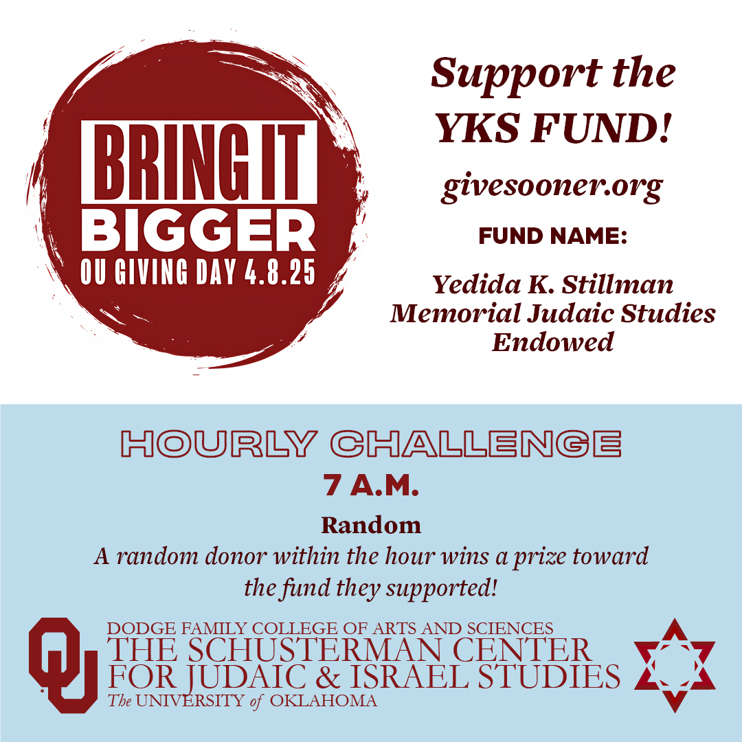 #OUGivingDay continues! Hourly Challenge: Random,  A random donor within the hour wins a prize toward the fund they supported!
Help support the YKS fund!
givesooner.org