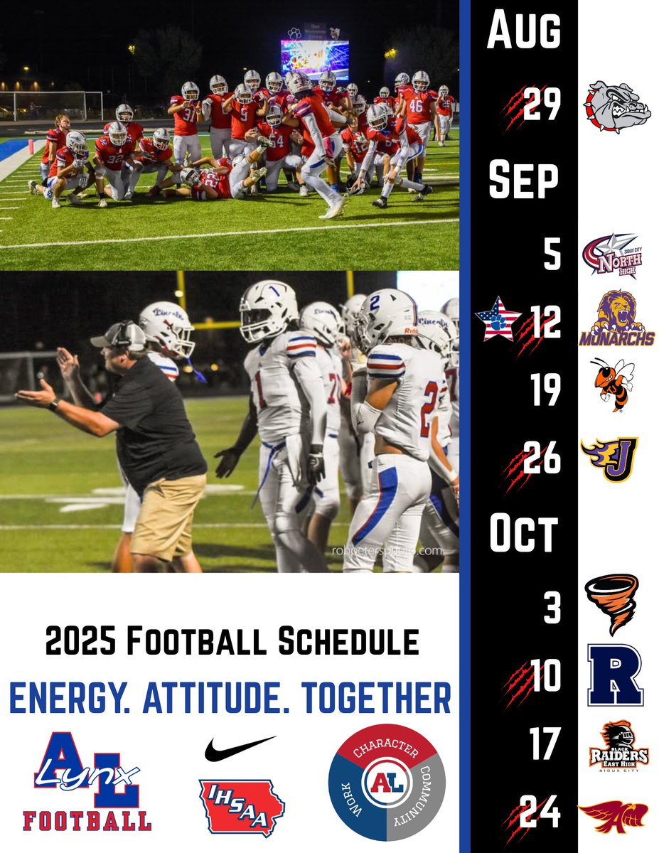 🚨🚨 2025 SCHEDULE IS HERE 🚨🚨

Not too long before your Lynx are back in action, so start saving the date!