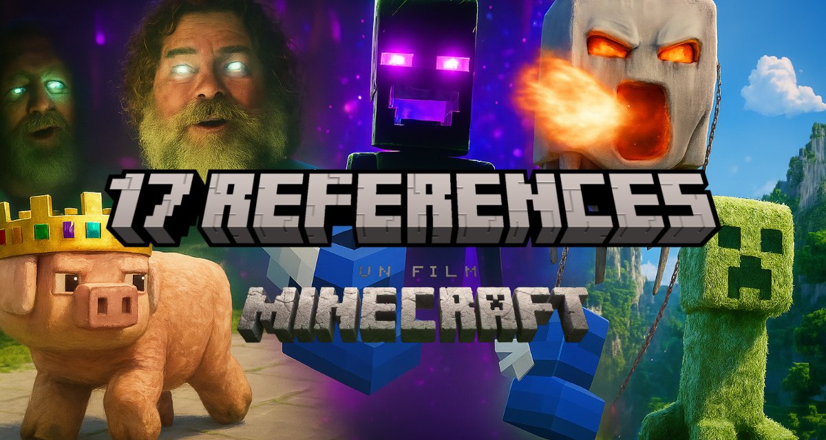FrMinecraft's tweet photo. 17 références et différences entre le film Minecraft et les jeux Minecraft. Est-ce que vous les avez tous ?

Thread 🧶 https://t.co/O7fe8Cf07c