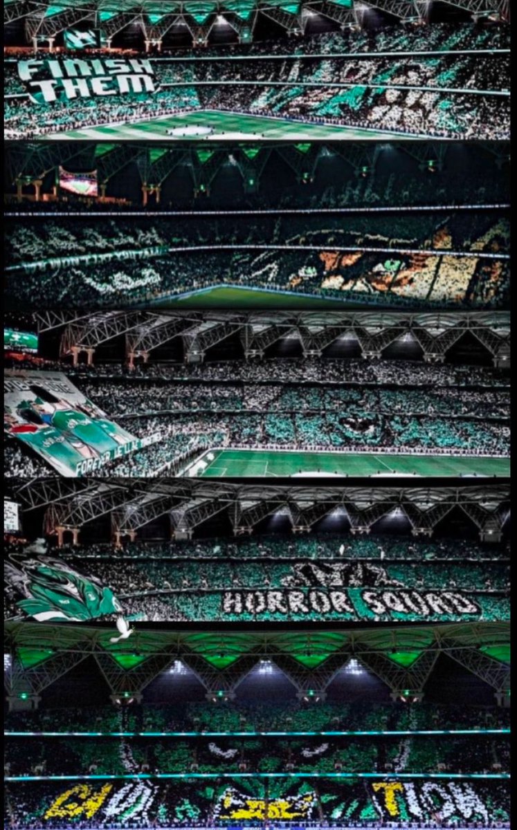 ويبقى الاهلي كبير القارة واعظم نادي 
في قارة اسيا كاملة في صناعة التيفو

💚🤩