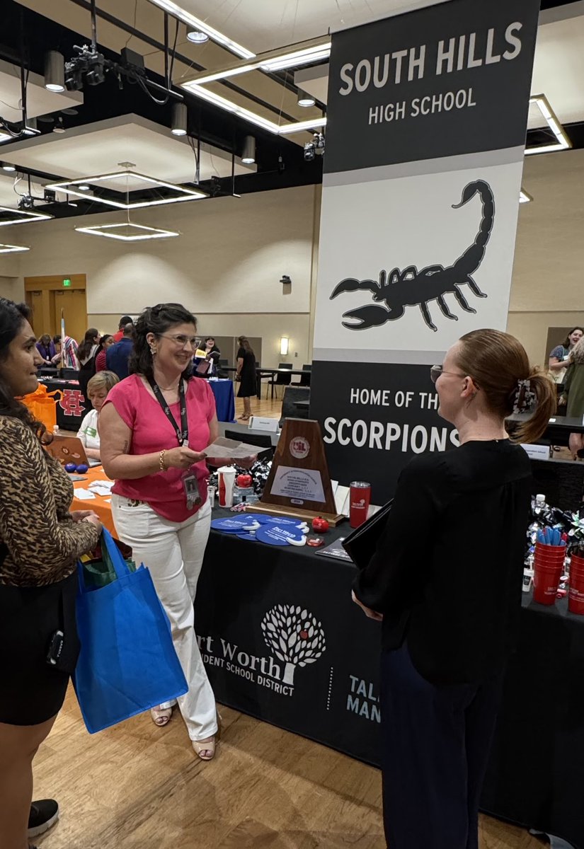Mari Phillips (@marisalphillips) on Twitter photo Had a blast last week meeting pre-service teachers at a UNT Hiring Fair! Thanks <a href="/FWISDCareers/">FWISD Careers</a> for inviting me along! <a href="/SouthHillsTX/">South Hills High School</a> @CharlieGarciaFW <a href="/MASerrano20/">Miguel Angel Serrano, Ph.D.</a> <a href="/karenmolinar/">karenmolinar</a> Had a blast last week meeting pre-service teachers at a UNT Hiring Fair! Thanks <a href="/FWISDCareers/">FWISD Careers</a> for inviting me along! <a href="/SouthHillsTX/">South Hills High School</a> @CharlieGarciaFW <a href="/MASerrano20/">Miguel Angel Serrano, Ph.D.</a> <a href="/karenmolinar/">karenmolinar</a>