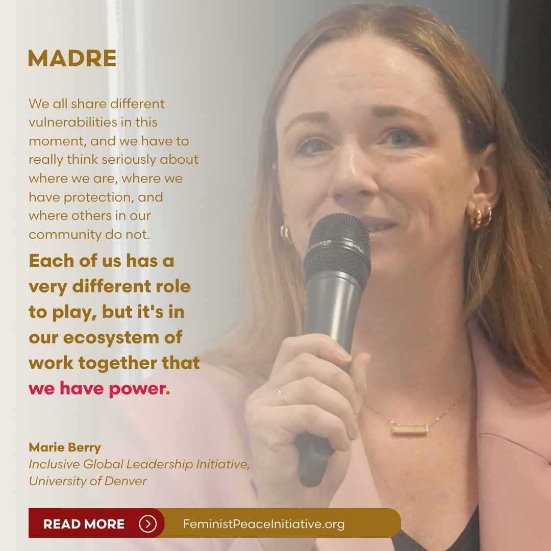 Complacency and inaction are not options.

As far-right agendas are pushed forward, there remain opportunities to demand change.

The Feminist Peace Playbook provides a guide to transforming US foreign policy by advancing a feminist peace framework. feministpeaceinitiative.org/wp-content/upl…