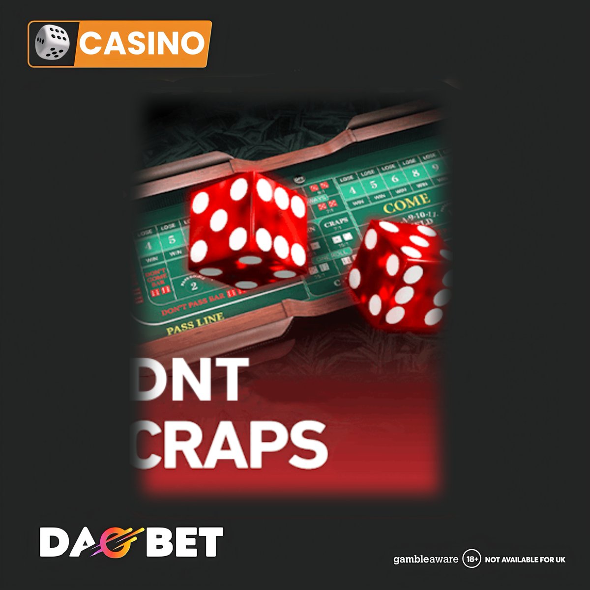 B_Game_Official's tweet photo. 🎲 Craps is ON at DAOBET!
Fast-paced thrills, real crypto rewards, and an all-in immersive experience.
💸 Play smart. Roll hard.
🛡 100% secure. 100% legal.
���� Dive in now: https://t.co/nlYXK8Qecx
#DAOBET #CryptoCasino #CrapsGame #BlockchainGaming #PlayToEarn #RollTheDice https://t.co/3yb4NB69HW
