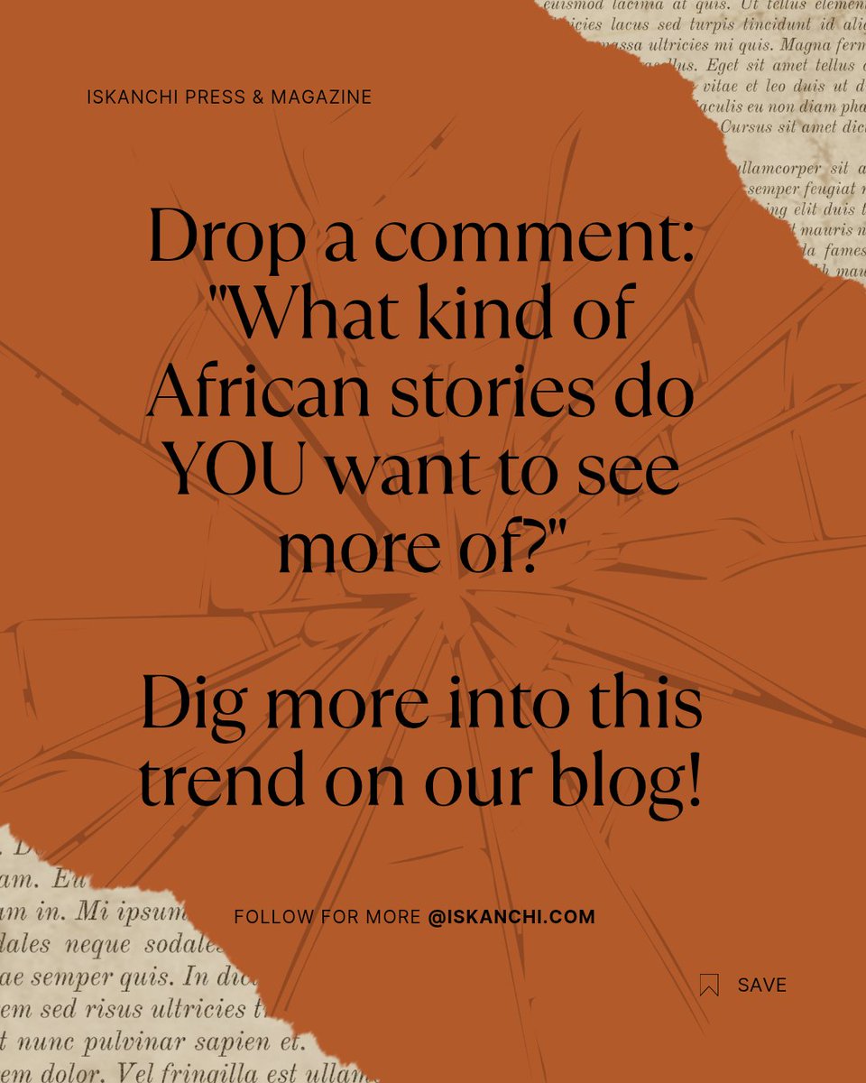 Iskanchipress's tweet photo. It’s time to ask: Who gets to decide what’s “authentic” African literature?
What stories do you want to see more of in African literature?
Let’s break the narrative box.
#AfricanLiterature #PublishingBias #AfricanAuthors #DecolonizePublishing #AfricanNarratives https://t.co/4qnDzLRzZX
