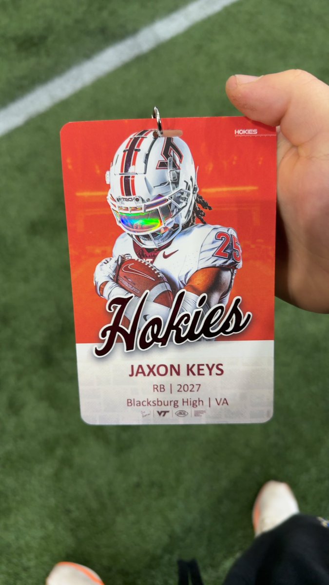 Jaxon keys (@jaxonkeys7) on Twitter photo Had a great day at Virginia tech today! <a href="/HokiesFB/">Virginia Tech Football</a> <a href="/CoachEBrooks/">Elijah Brooks</a> <a href="/CoachPryVT/">Brent Pry</a> <a href="/CoachPrioleauVT/">Pierson Prioleau</a> <a href="/VTScoop247/">VTScoop247</a> <a href="/247Sports/">247Sports</a> @On3Recruits <a href="/BNM_777k/">Bryan</a> <a href="/BruinsFball/">Blacksburg Bruins Football</a> <a href="/mattoeer/">Matt Ankrum</a> Had a great day at Virginia tech today! <a href="/HokiesFB/">Virginia Tech Football</a> <a href="/CoachEBrooks/">Elijah Brooks</a> <a href="/CoachPryVT/">Brent Pry</a> <a href="/CoachPrioleauVT/">Pierson Prioleau</a> <a href="/VTScoop247/">VTScoop247</a> <a href="/247Sports/">247Sports</a> @On3Recruits <a href="/BNM_777k/">Bryan</a> <a href="/BruinsFball/">Blacksburg Bruins Football</a> <a href="/mattoeer/">Matt Ankrum</a>