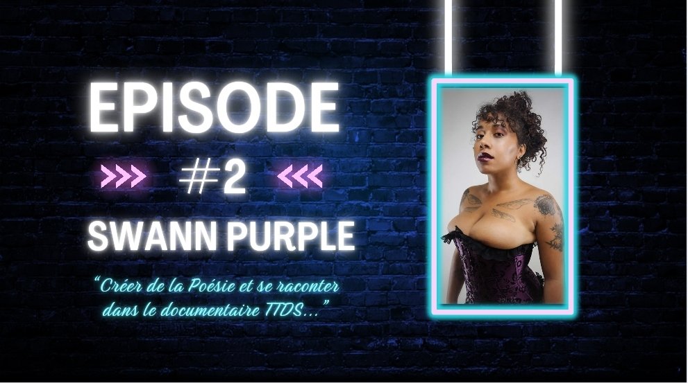 Dans cet épisode #2 je rencontre Swann Purple.
On va parler de poésie, de créativité et du documentaire <a href="/ttds_docu/">TTDS – Le documentaire</a>.
Je vous propose une promenade orale avec une personnalité sensible, affirmée, qui insuffle de croire en son talent.
Bonne écoute (lien en bio)