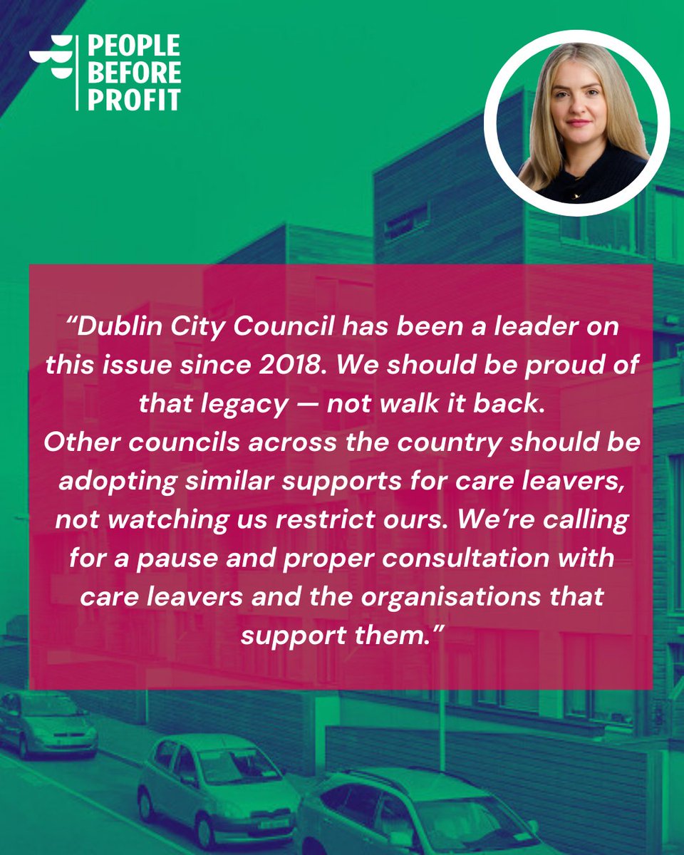 Unfortunately, our amendments to protect + strengthen Care Leavers Priority were voted down tonight in DCC

These changes will restrict access for some of the most vulnerable young people in our city but this is not the end.

1/n
