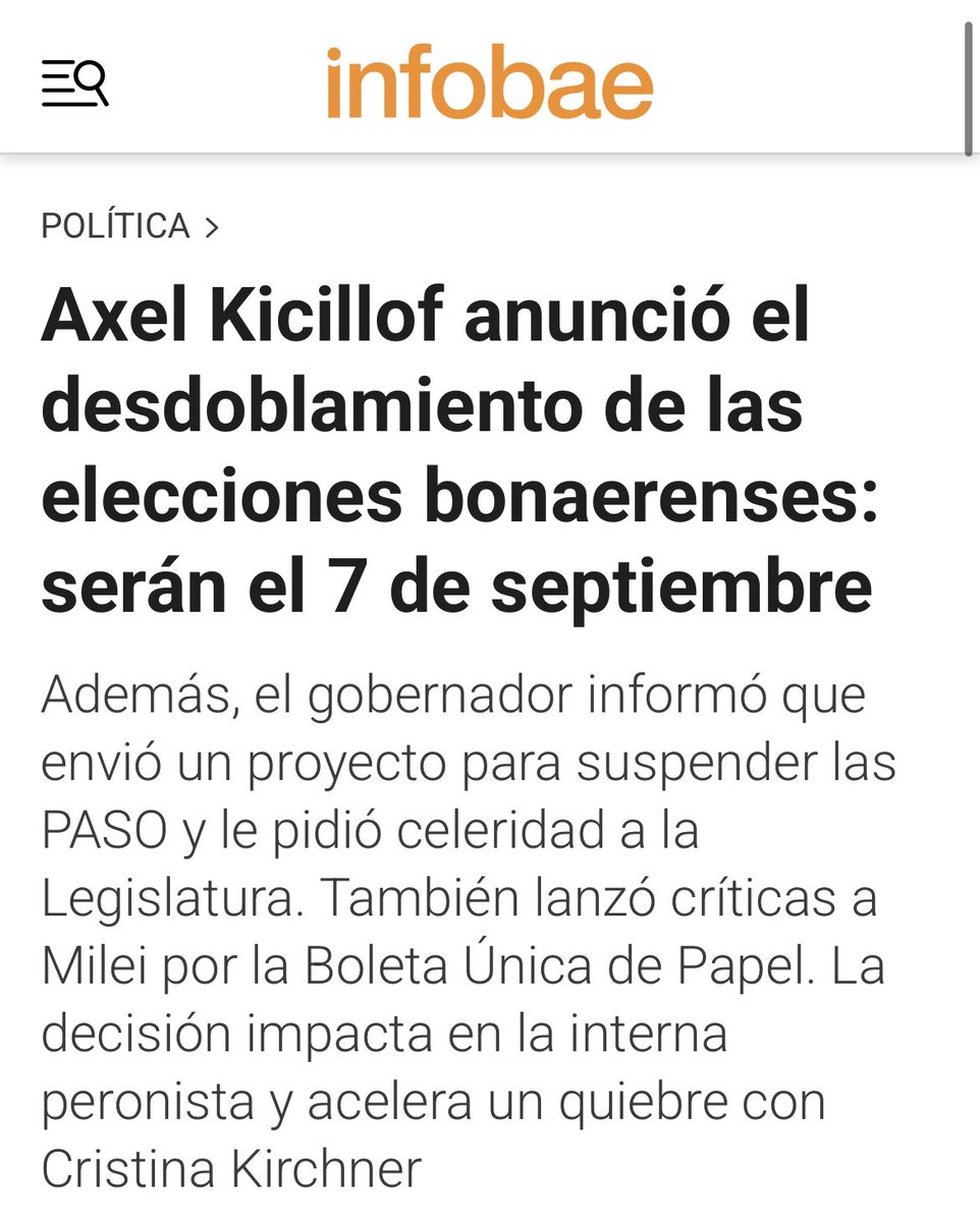 El desdoblamiento de las elecciones de la PBA permite discutir los problemas de los bonaerenses que muchas veces quedaron de lado en discusiones nacionales. 

Se vota el 7/09 y estoy seguro que el PRO💛 tiene los mejores candidatos seccionales y municipales de toda la oposición.