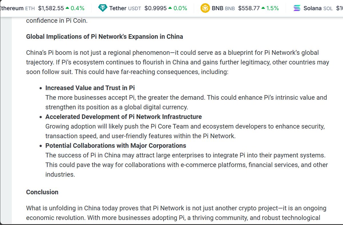 #PiNetwork is huge in China. Don't sleep on $Pi. 

The Great Wave of Pi Network in China! Pi Ecosystem Booming, Transforming the Global Economy!

Article:
jitumaster.com/2025/03/the-gr…
